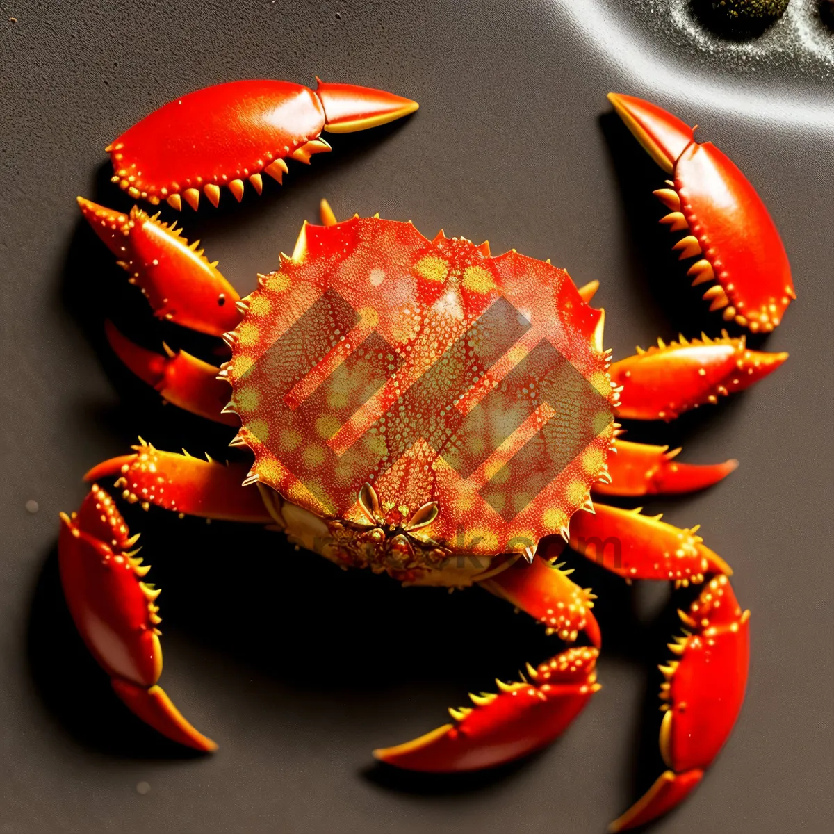 Picture of Fresh Rock Crab Dinner on Plate