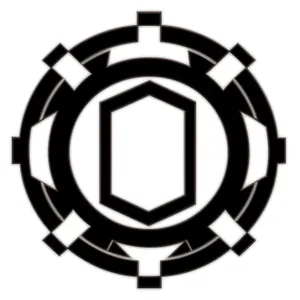 Black Heraldry Icon Set: Web Design Collection