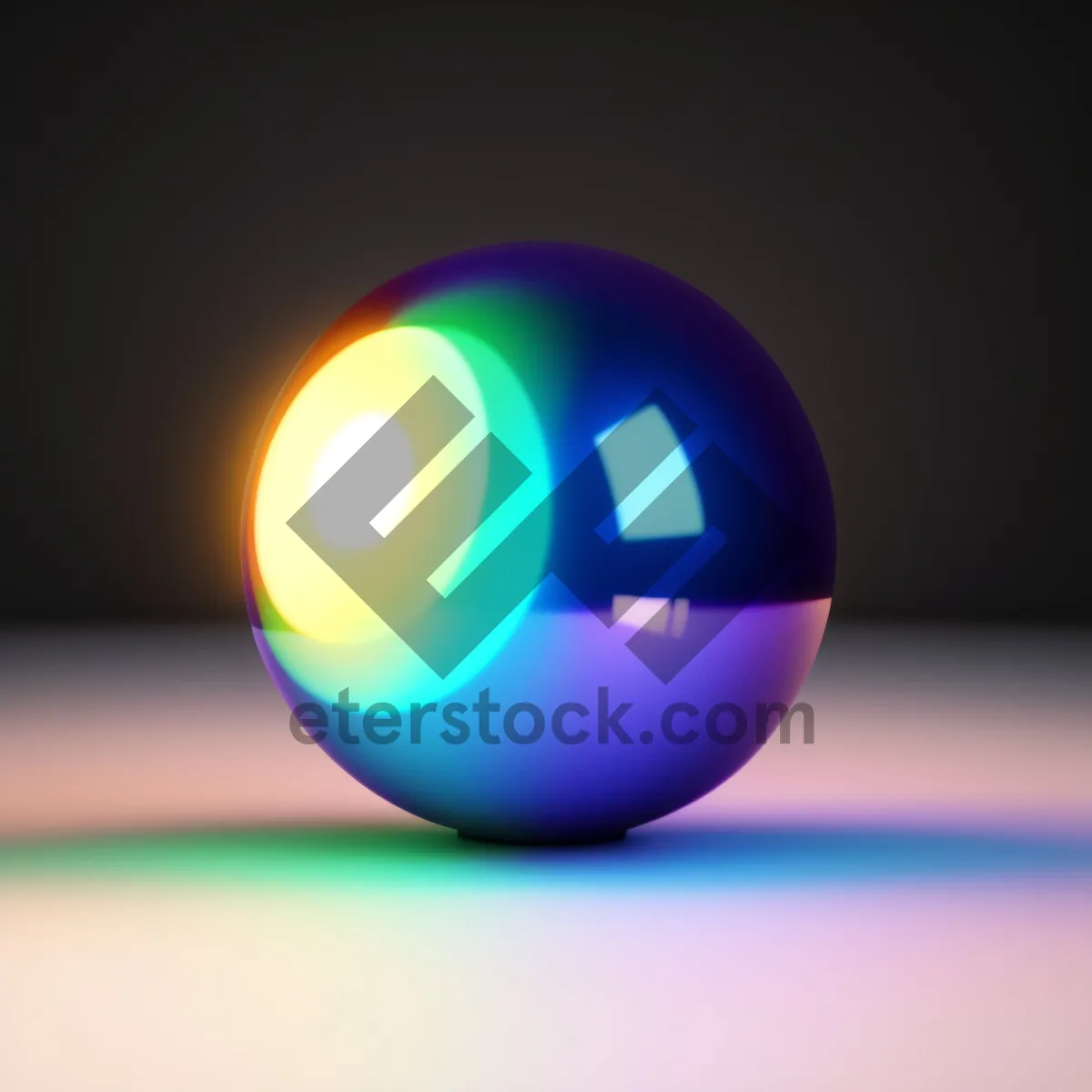 Picture of Shiny Glass Button Icon - Modern Web Design