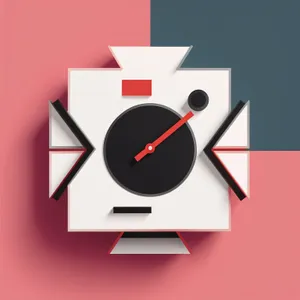 3D Hand Pointer Icon for Web Business Button