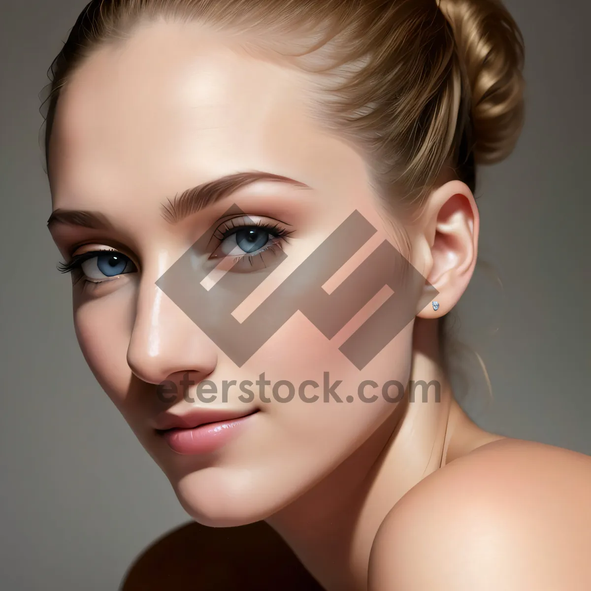 Picture of Stunning Portrait of an Attractive Fashion Model