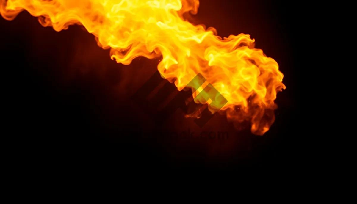 Picture of Fiery Motion: Blaze Art Design Flame Energy Glow