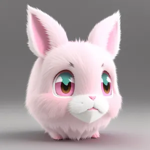 Fluffy and Adorable Kitty and Bunny Pals