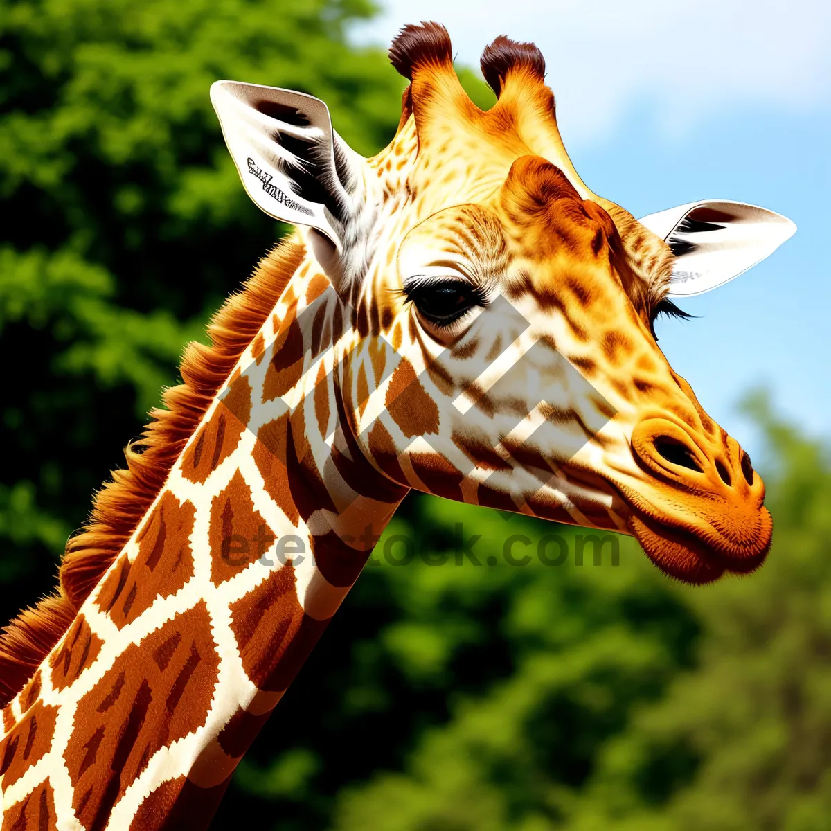 Picture of Wildlife at the National Zoo: Striped Equine Grazing