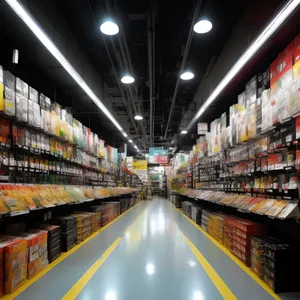 Urban Supermarket Interior