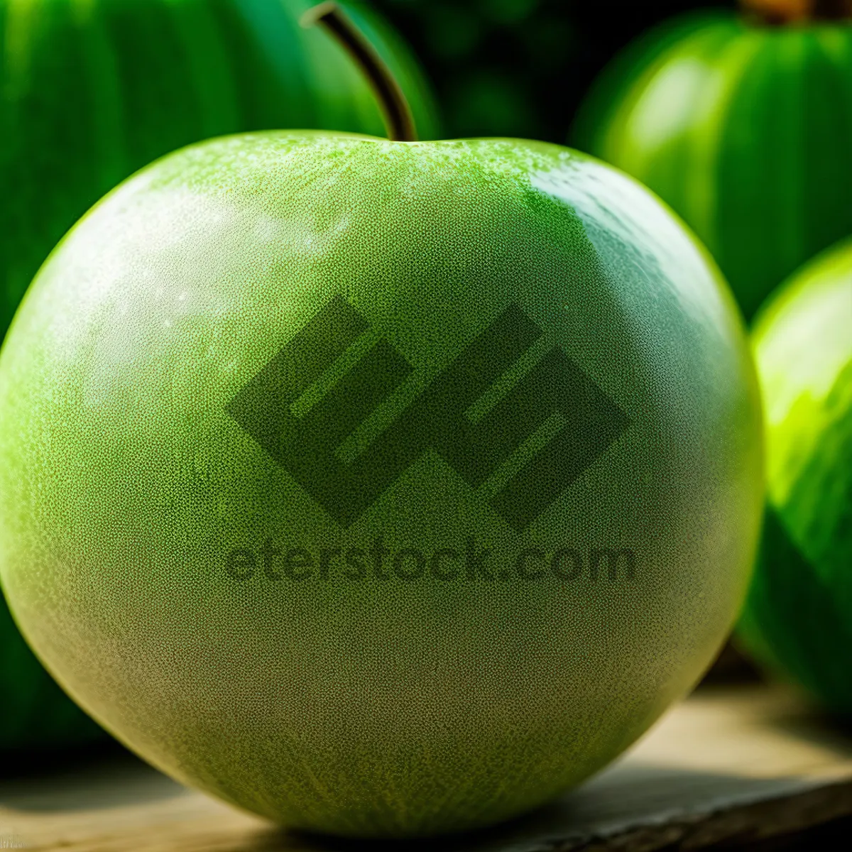Picture of Juicy Granny Smith Apple, Fresh and Healthy
