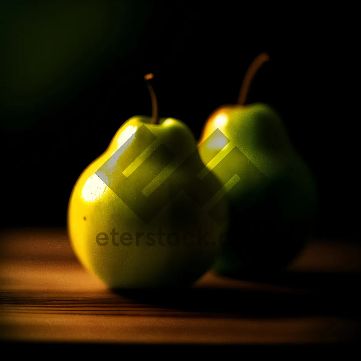 Picture of Fresh and Juicy Golden Delicious Apple