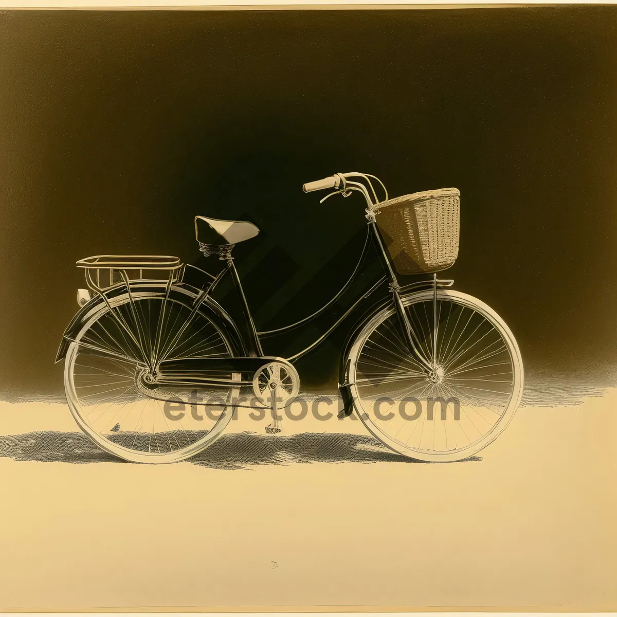 Picture of Vintage Pedal-Powered Wheelchair