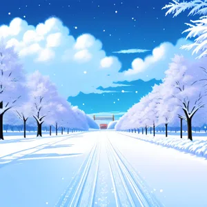 Frozen Starlight - Winter Wonderland Wallpaper