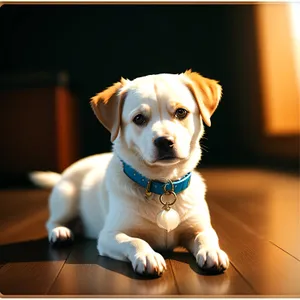 Cute Boxer Puppy Poses for Studio Portrait