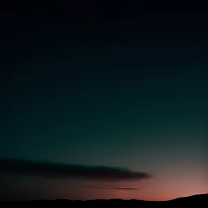 Vibrant Sunset Sky with Dramatic Clouds