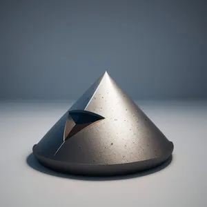 Conical Icon: Symbolic Sign of Object