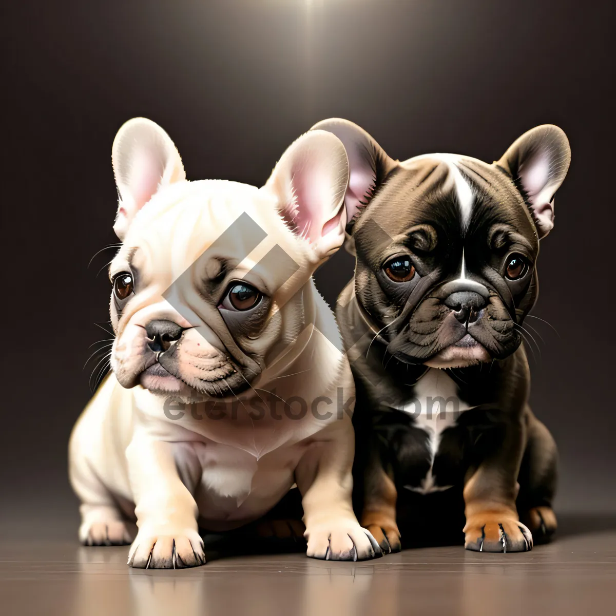 Picture of Bulldog Puppy - Adorable Canine Companion