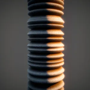 Financial Coil: A Stacked Stack of Coins