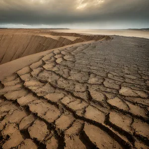 Dunescape: Majestic Desert Landscape Under Sunny Skies