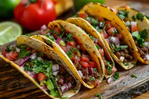 Grilled Beef and Vegetable Salad with Sweet Pepper Sauce