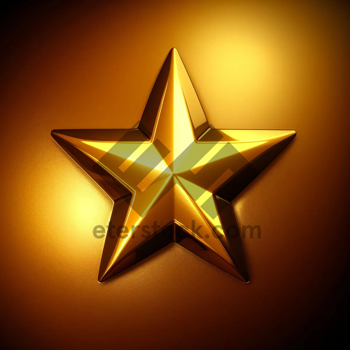 Picture of Sparkling 3D Star Symbol