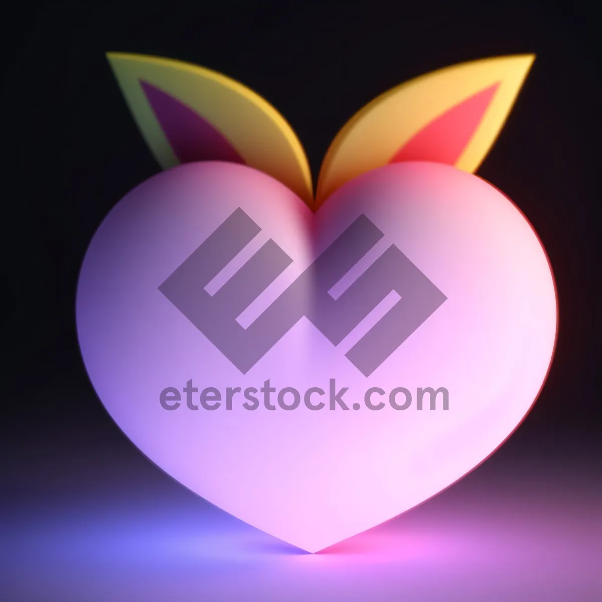 Picture of Shiny Pink Glass Hen Celebration Icon