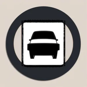 Iconic 3D Symbol for Business Sign