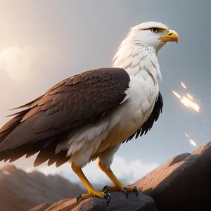 Majestic Bald Eagle in Flight