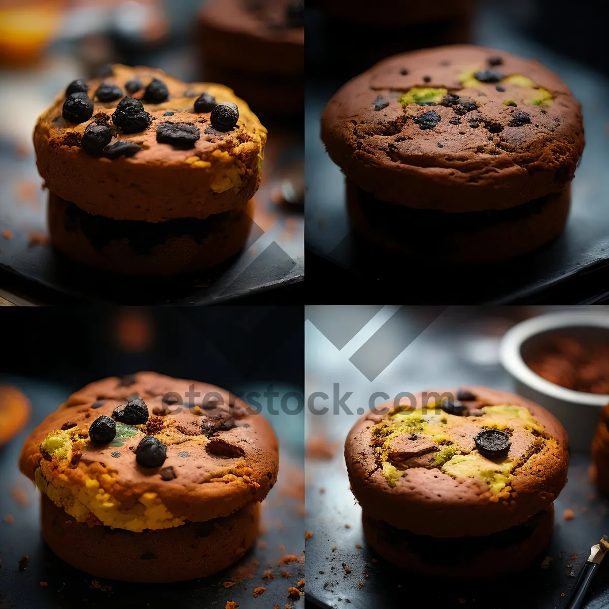 Picture of Delicious bakery treats on a plate