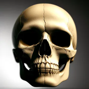 Fearsome Pirate Skull Mask: Deathly Disguise with Spooky Anatomy