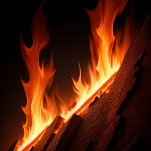 Fiery Blaze: Combustion in Motion