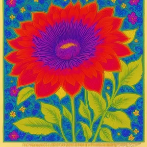 Vibrant Sunflower Blossom in Summer Garden