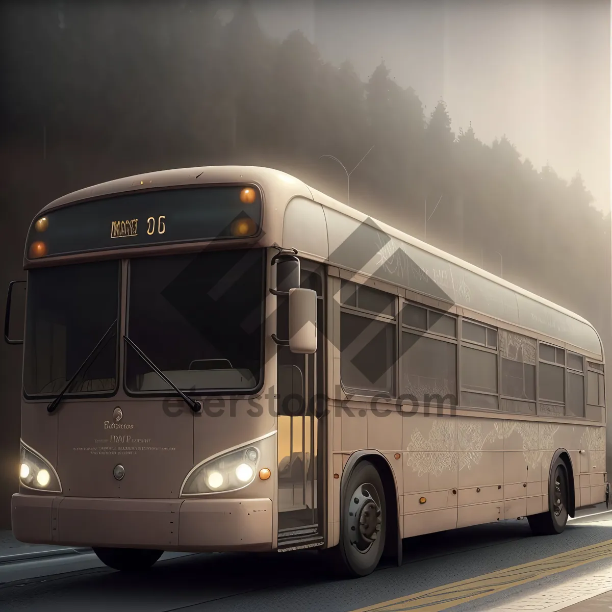 Picture of Fast and Reliable Public Transportation on the Highway