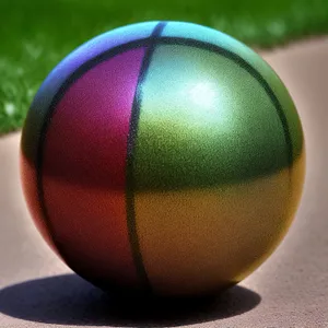 Round Croquet Ball for Sporting Competition