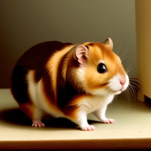 Furry Friends: Adorable Guinea Pig and Kitten