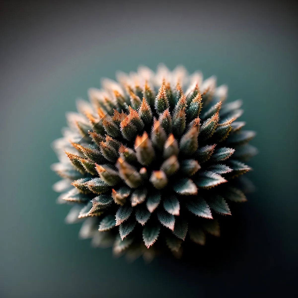 Picture of Close-up of Globe Thistle Herb - Vascular Plant