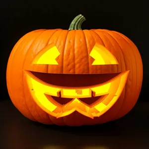 Spooky Pumpkin Lantern Illumination: Festive Halloween Decoration