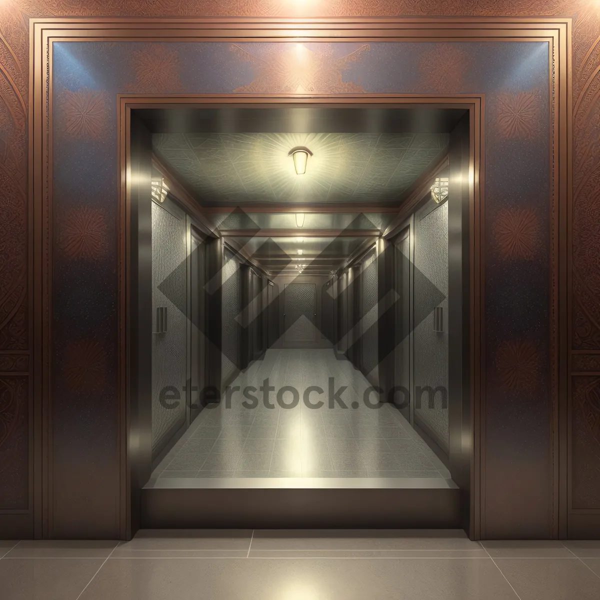 Picture of Modern Interior Elevator with Stylish Furniture