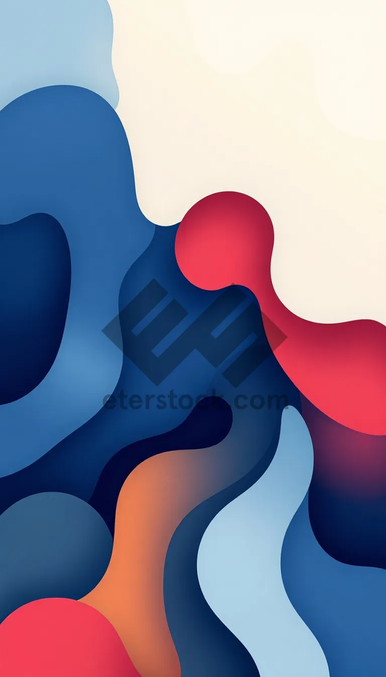 Picture of 3D abstract art symbol