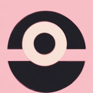 Shiny Black Music Disk Circle Icon