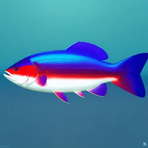 Goldfish swimming in a tropical aquarium bowl.