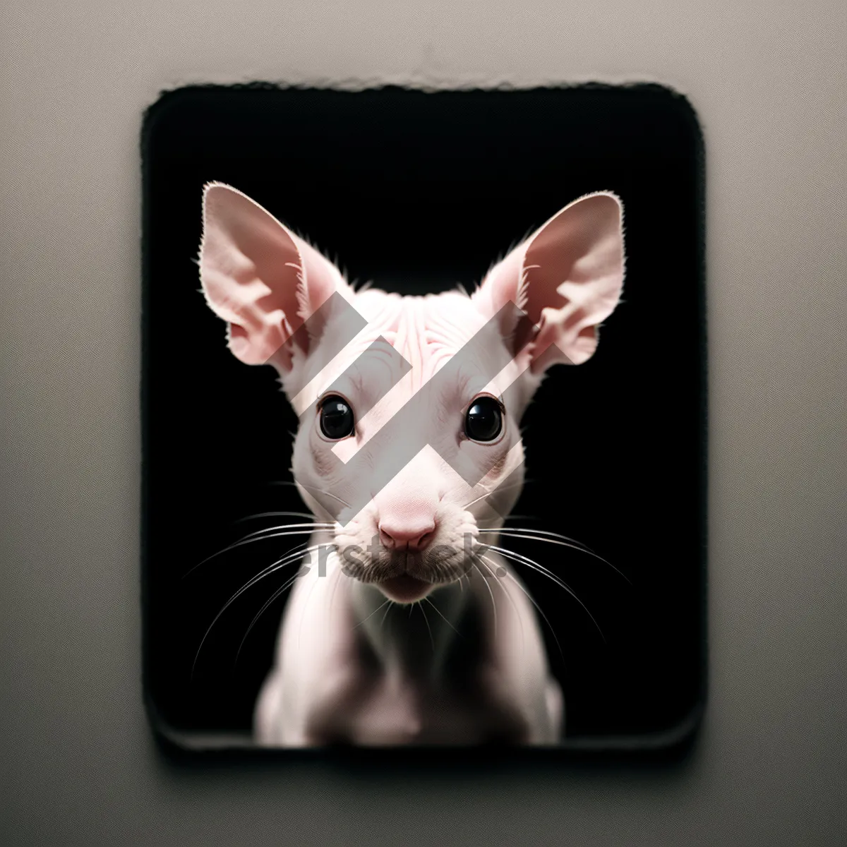 Picture of Furry Feline Cutie with Adorable Whiskers