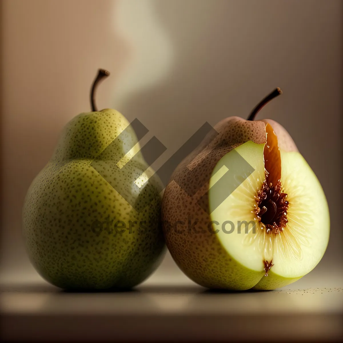 Picture of Fresh and Juicy Snack: Ripe Anchovy Pear with Kiwi