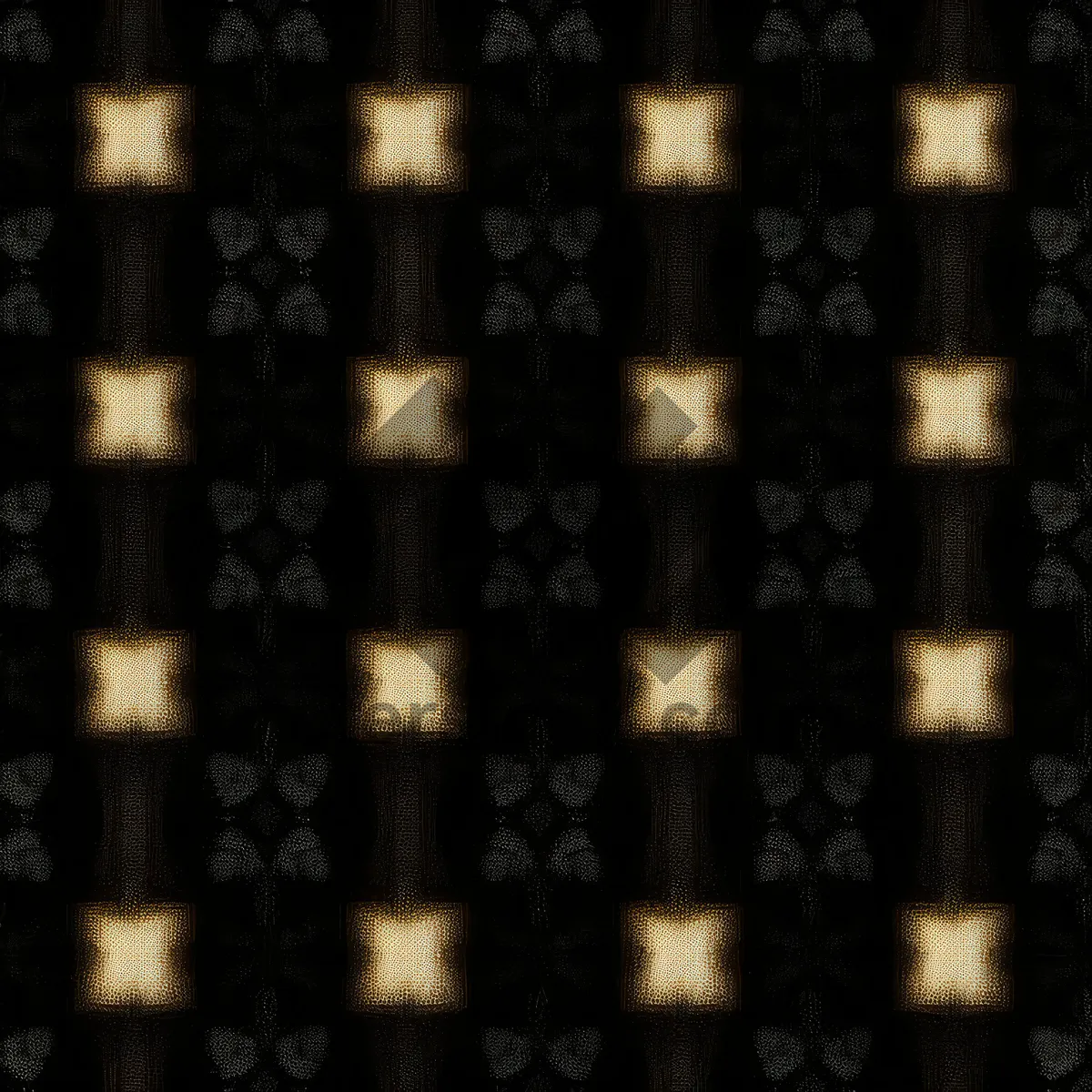 Picture of Black geometric modern seamless tile pattern design.