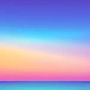 Abstract Sky Design: Colorful Digital Fantasy Wallpaper