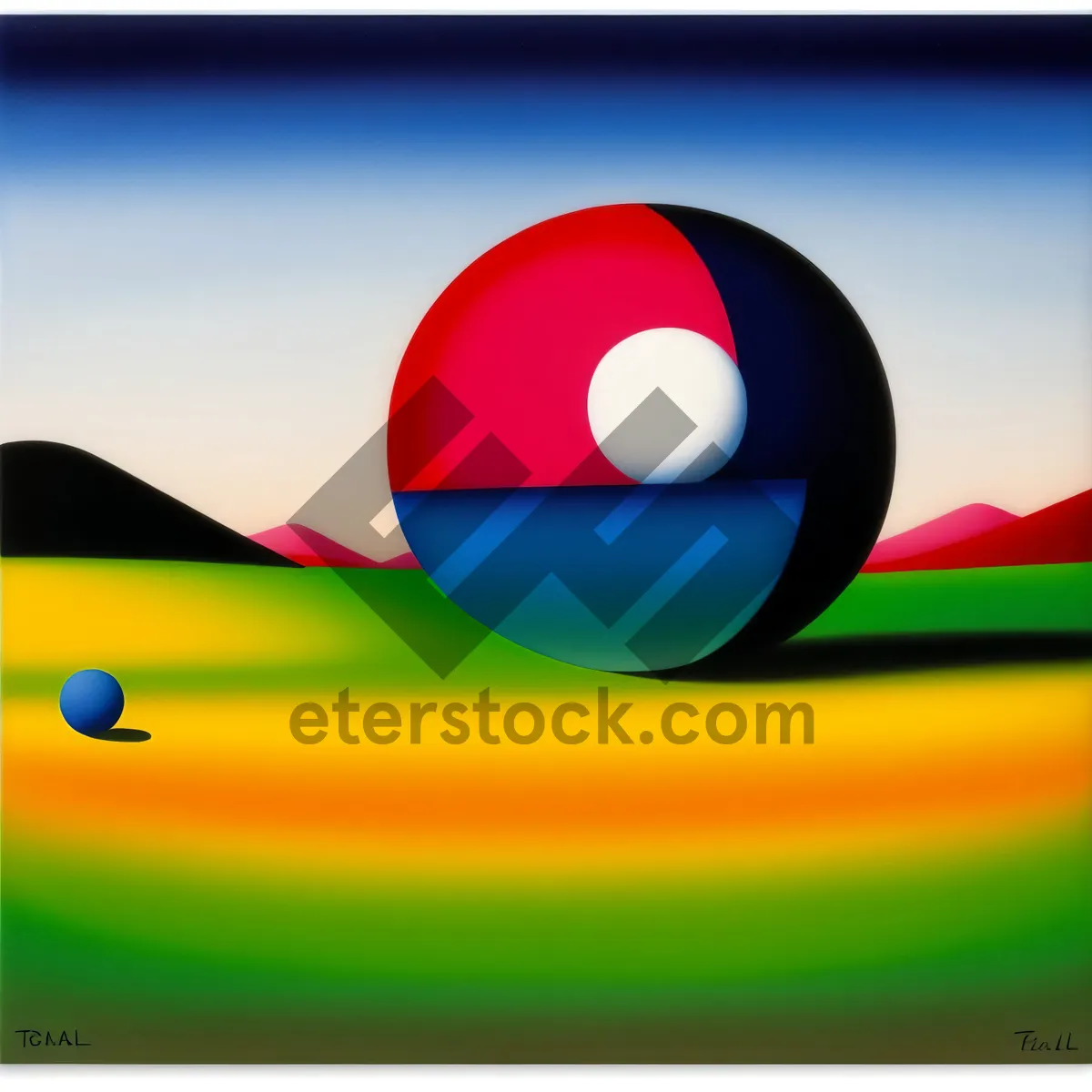 Picture of Colorful Pool Ball Set for Exciting Billiard Games