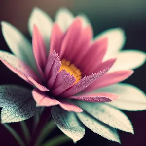 Pink Lotus Blossom in Full Bloom