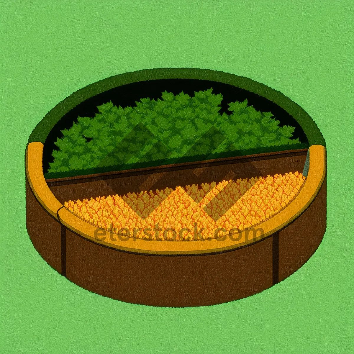 Picture of Healthy Lentil Vegetable Tray in Container