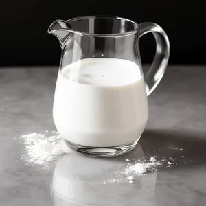 Coffee Mug and Glass Pitcher: A Refreshing Beverage Duo!