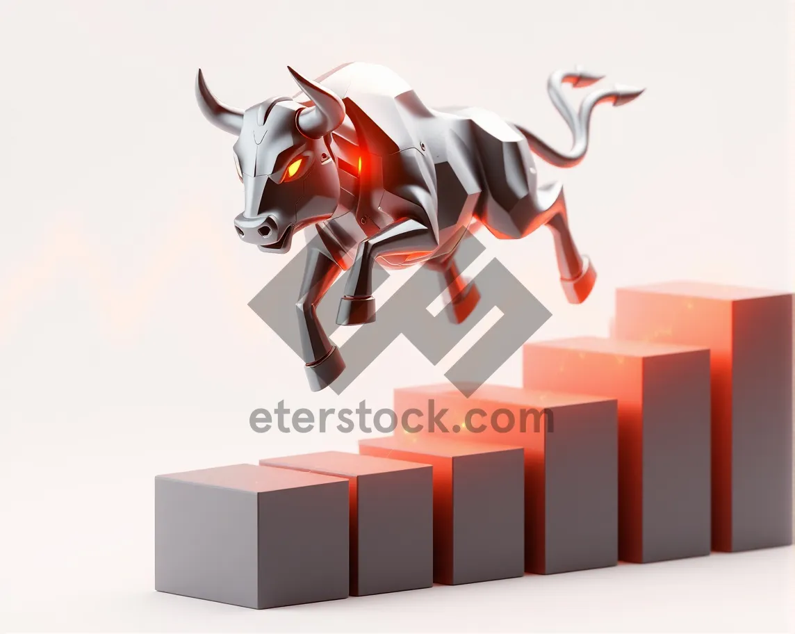 Picture of 3D Cartoon Caribou and Deer Character