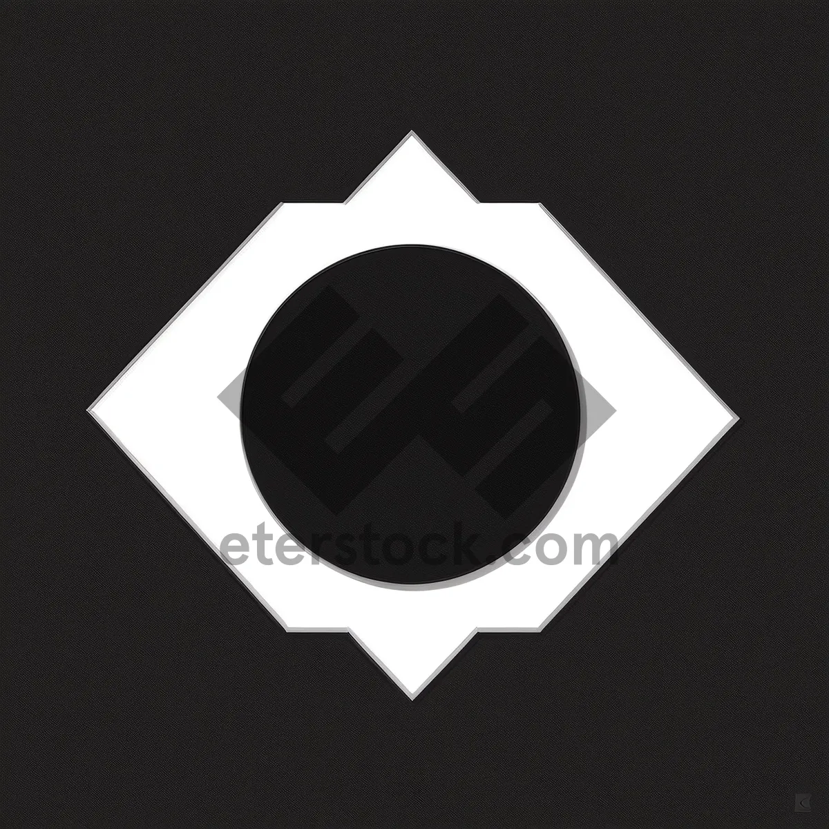 Picture of Black Hole Symbol Sign - Unique Design
