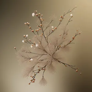 Winter Sky Tree Snowflake Light