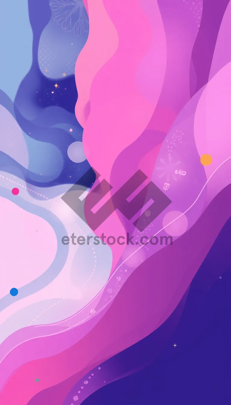 Picture of Graphic light wave design wallpaper backdrop