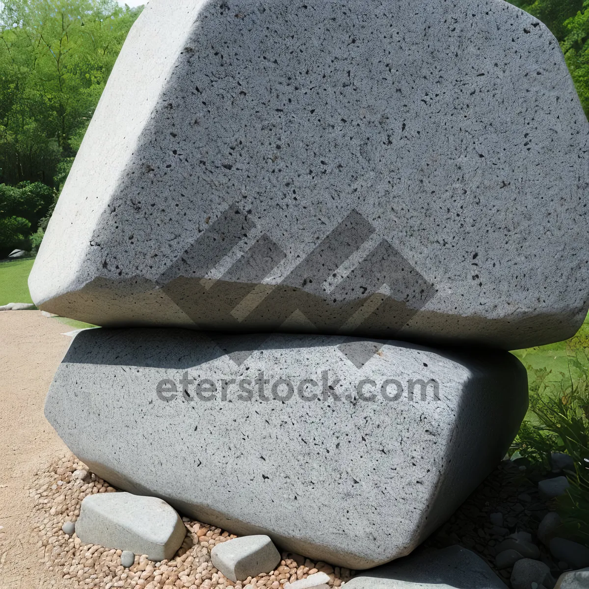 Picture of Stone Seat Megalith Memorial Gravestone Structure